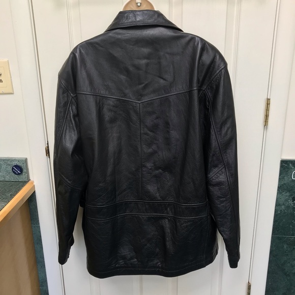 Wilson 💯 % genuine leather jacket - Picture 4 of 8